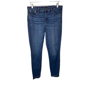 J. Crew Medium Wash Skinny Jeans Size 31 TALL